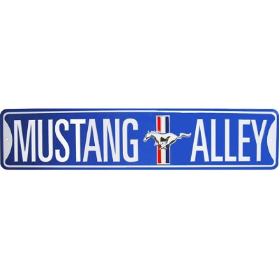 GE Enseigne adresse rurale Mustang Alley